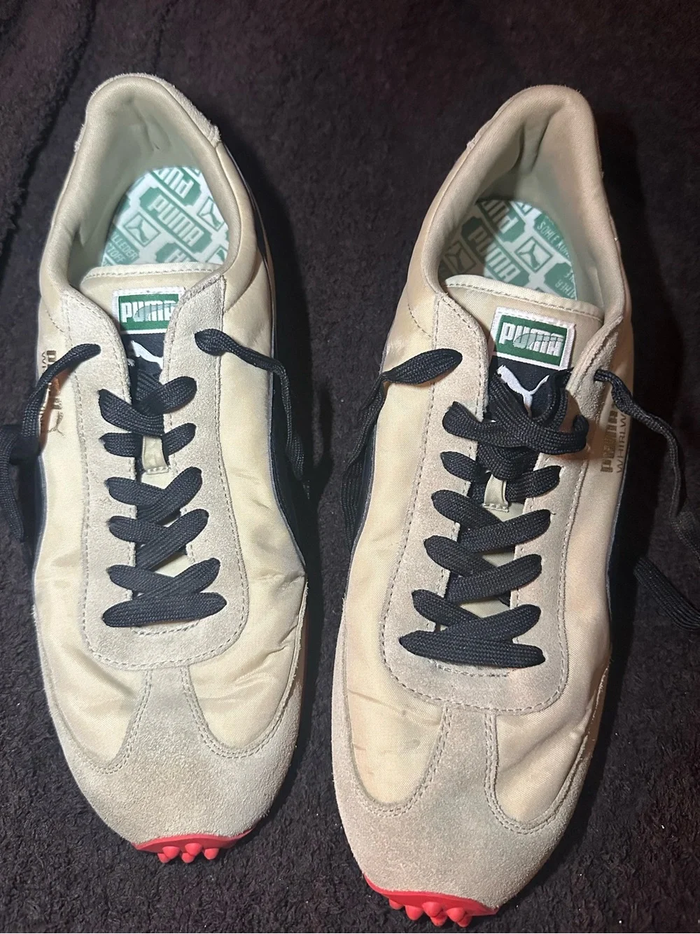 PUMA WHIRLWIND CLASSIC BEIGE BLACK
